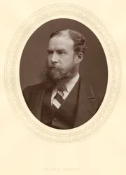 John Lubbock, první baron Avebury, anglický bankéř, archeolog, přírodovědec a politik, c1880