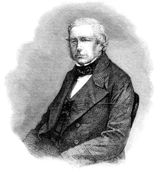 John Stevens Henslow , anglický botanik, geolog a kněz, 1861