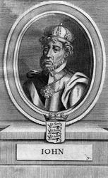 Jan Anglický, 1167-1216