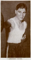 Johnny King , britský boxer, 1938