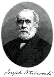 Joseph Whitworth, britský inženýr, podnikatel a vynálezce, c1880