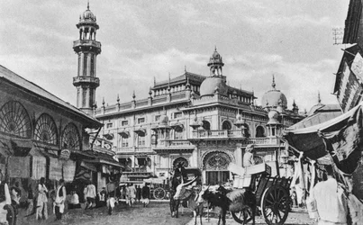 Juma Masjid, Bombay, Indie, 20. století