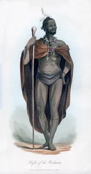 Kafir z Bechuany, 1848