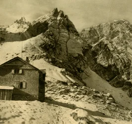 Karlsbaderhütte, Lienz Dolomity, Rakousko, c1935.