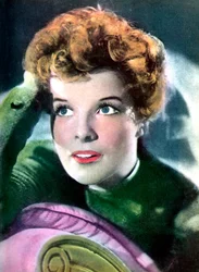 Katharine Hepburn , americká filmová herečka, 1934-1935