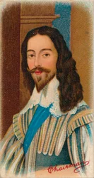 Král Karel I., 1600-1649 král Anglie, Skotska a Irska, 1912
