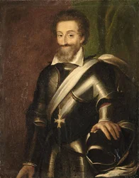 Francouzský král Jindřich IV., počátek 17. století.