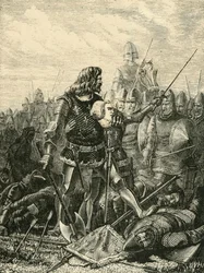 Král Jan v Poitiers, 1356, 1890.