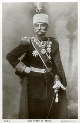 Srbský král Petr I., c1903-c1918