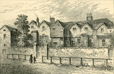 Kirby Castle, Bethnal Green The Blind Beggars House, c1872.