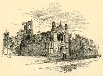 Kirkstall Abbey, 1898.