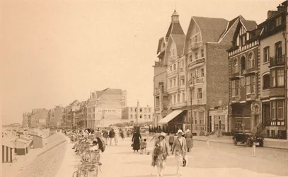La Digue, Promenáda, c1900.