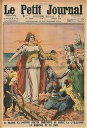 Civilizační mise. Le Petit Journal, 19. listopadu 1911, 1911
