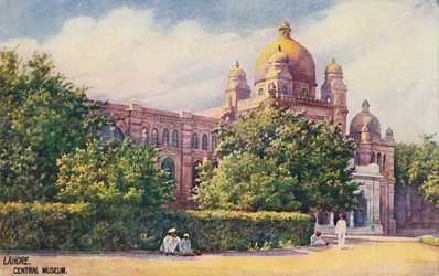 Lahore. Centrální muzeum.