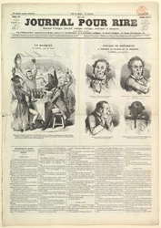 Le Journal Pour Rire, Journal dIimages, Journal Comique, Critique, Satirique et..., 23. srpna 1850.