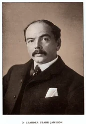 Leander Starr Jameson, jihoafrický politik narozený ve Skotsku, c1900.