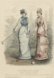 The Fashions of the Season, Illustrated Journal of the Family, 1880.