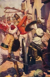 Poručík Pattinson v přítomnosti Karyguamu, 1818 c1912