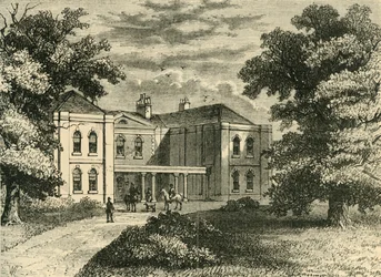Lime Grove, Putney, v roce 1810, c1878.