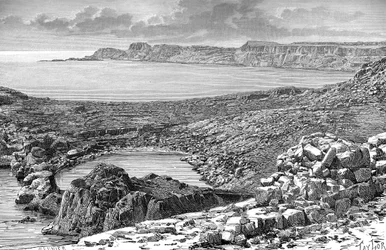 Lindos Bay, Rhodos, Řecko, c1890