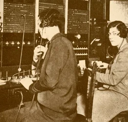 Londýn-New York Telephone Service, c1930.