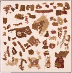 volné textilní fragmenty, c. 50-650.