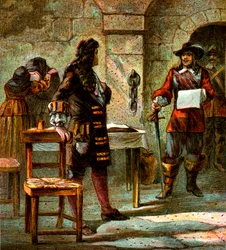 Lord William Russell odsouzený, 1683, c1850