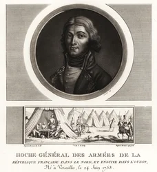 Louis Lazare Hoche, revoluční generál armád Francouzské republiky, zemřel ve Wetzlaru v r