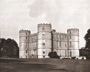 Hrad Lulworth, Dorset, 1894.