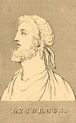 Lycurgus, fl c820 BC, 1830.