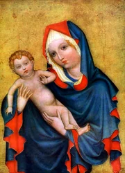 Madona ze Zlaté Koruny, c1410 1955
