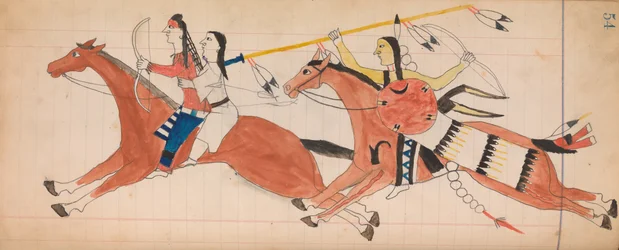 Maffet Ledger: Kresba, ca. 1874-81.