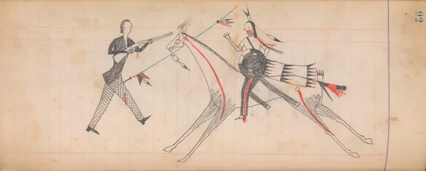 Maffet Ledger: Kresba, ca. 1874-81.