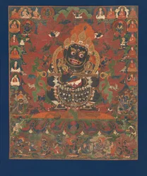 Mahakala, ochránce stanu, ca. 1500.