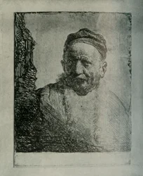 Man Wearing a Close Cap: Bust the Artists Father, 1630, 1906.