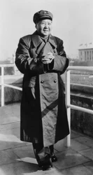Mao Ce-tung, čínský komunistický revolucionář a vůdce, asi 1960. léta