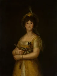 Maria Luisa Parma 1751-1819, královna Španělska.