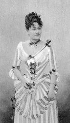 Marie Grisier Montbazon , francouzská mezzosopranistka a herečka, 1877