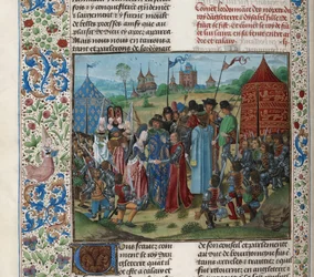 Sňatek Isabely z Valois a Richarda II., cca 1470-1475.