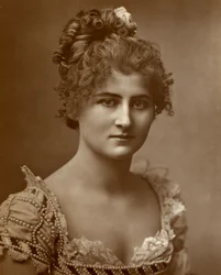 Mary Anderson , americká herečka, 1884