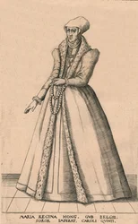 Marie Rakouská, královna vdova Uherská.