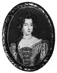 Marie z Modeny, královna choť krále Jakuba II., 1907