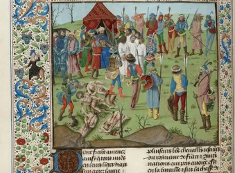 Masakr křesťanů po bitvě u Nicopolis, cca 1470-1475.