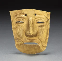 Ornament na masku, c. 700-1550.
