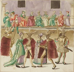 Maškaráda, c. 1515.