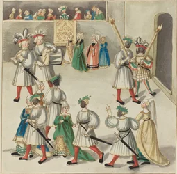 Maškaráda, c. 1515.