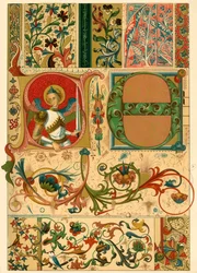 Středověké iluminované rukopisy, 1898.