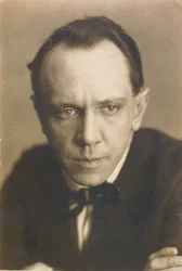 Michail Čechov , ruský herec a spisovatel, 1928