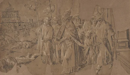 Zázrak svatého Řehoře, 16. století.