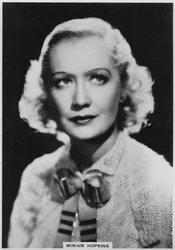 Miriam Hopkins , americká herečka, 1938